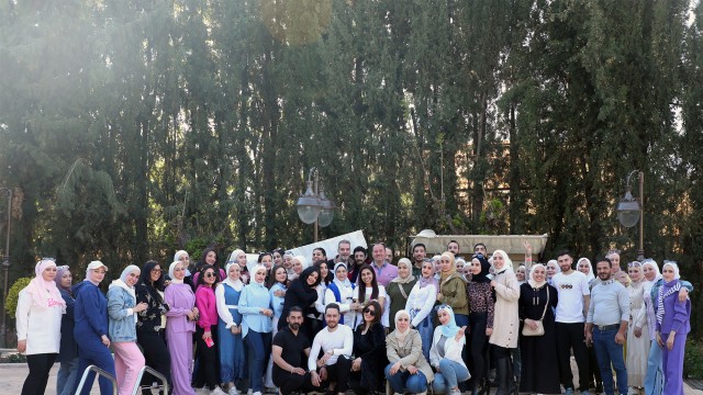 Company lingerie dadoush organizes a recreational meeting bringing together marketing and sales managers and employees.